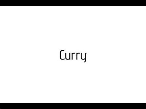 how to pronounce curry|How to pronounce chicken curry .